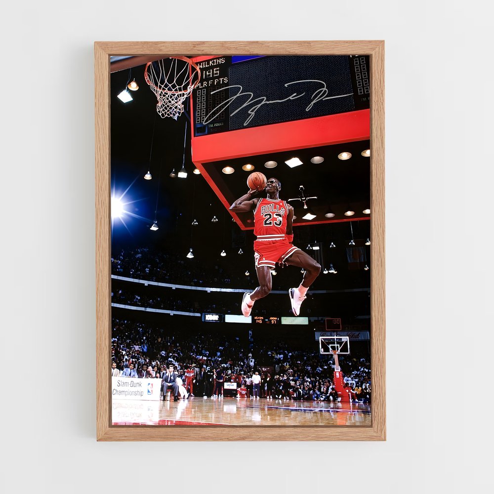 Poster L'Envol de Jordan – affiche Basketball (vue 4)